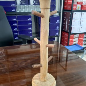 آویز چوبی لیوان و فنجان