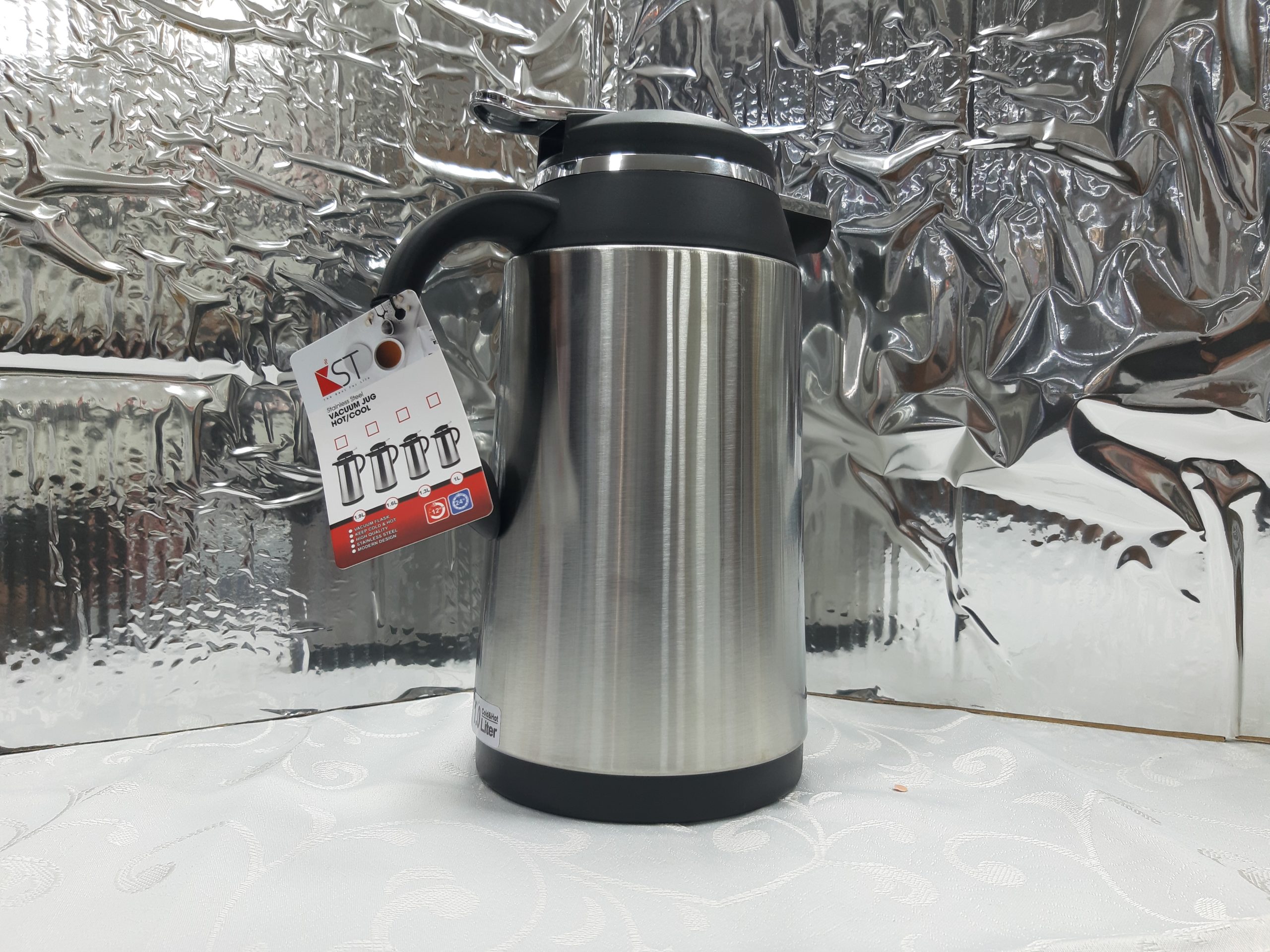 فلاسک یک لیتری گرم و سرد از برند KST مدل 5411